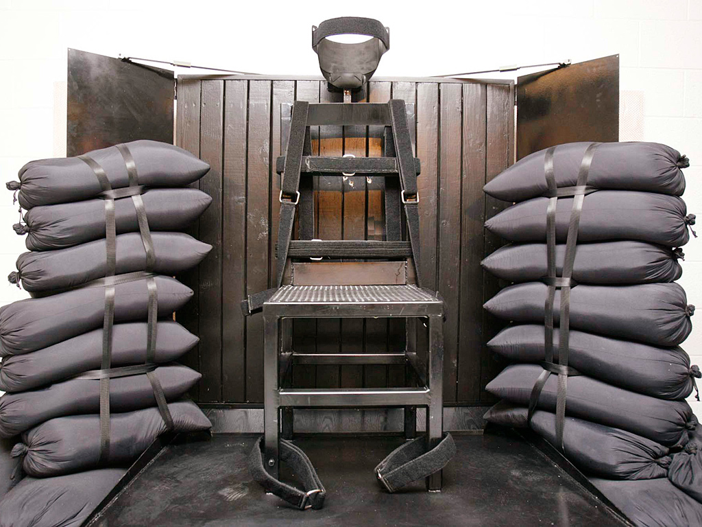 Utah State Prison execution chamber