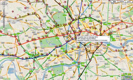 live tube map