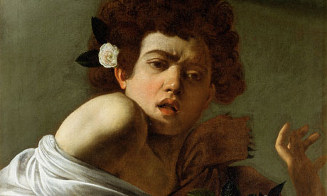 caravaggio-boy-lizard