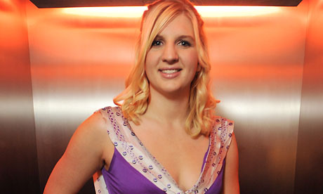 Rebecca Adlington pictured in a central London hotel