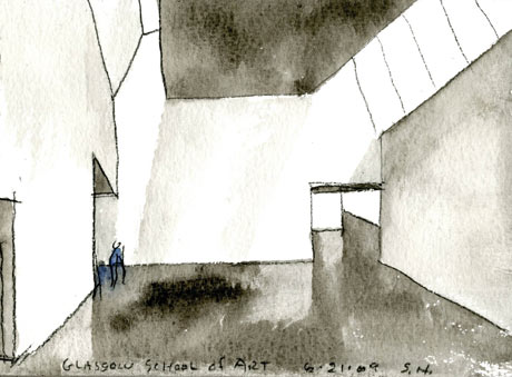 Steven Holl Watercolours