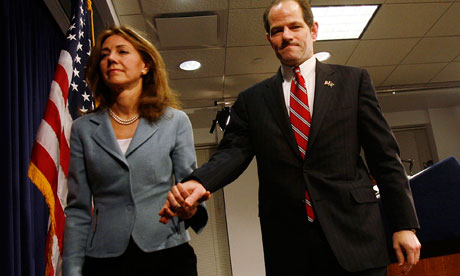 Eliot Spitzer and his wife in Client 9