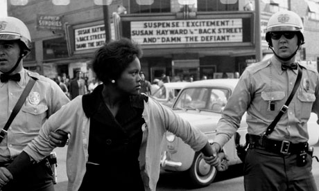 Bruce Davidson's photograph of a Civil Rights Demonstrator, Alabama, 1963