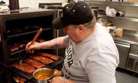 John Hargate at BBQ Shack