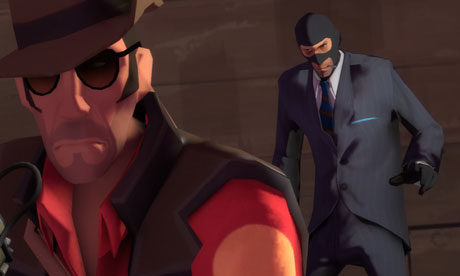 A scene from Team Fortress 2