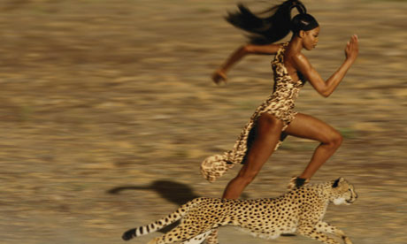 Naomi Campbell, Harper's Bazaar