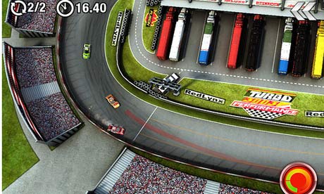 a screengrab of action from DrawRace 2