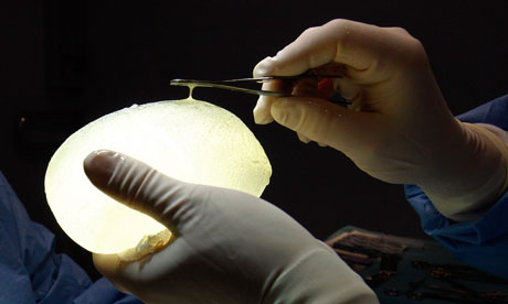 A defective PIP implant 