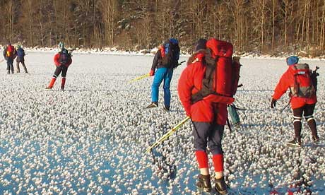 wild skating in Sweden