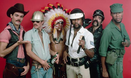 Studio Portrait of the Village People Village People in 1979 