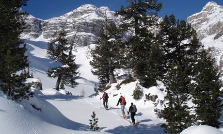 skiing tyrol