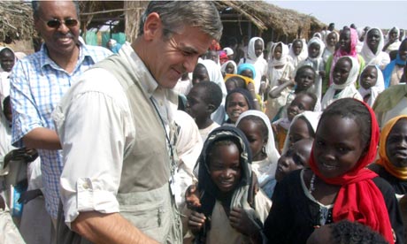 George Clooney in Darfur