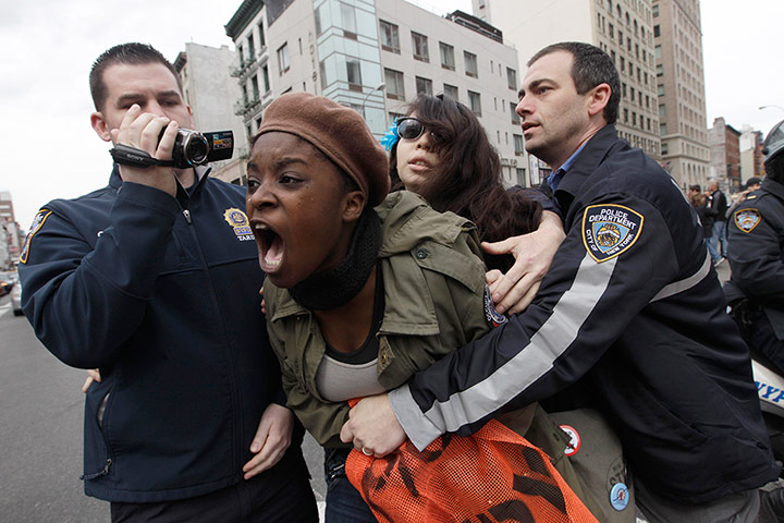 Occupy Wall Street: Occupy Wall Street March Against Police Brutality