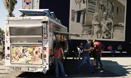 Kogi food truck in Los Angeles