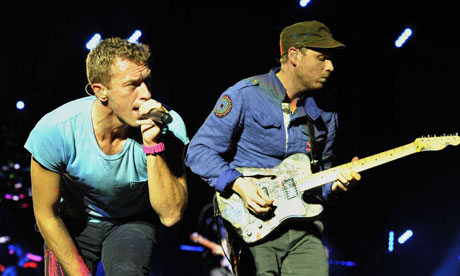 Coldplay in concert, Nice, France - 24 May 2012