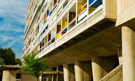 Le Corbusier's Cité Radieuse flats in Marseille.