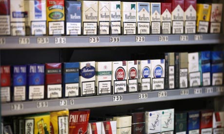 cigarette pack price uk