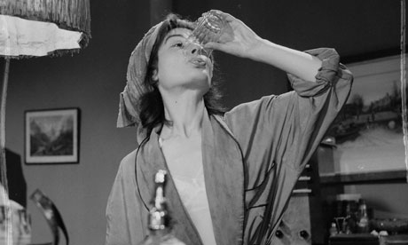 woman in a dressing gown