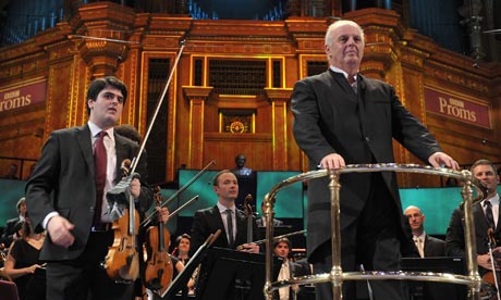 Michael and Daniel Barenboim at the Proms