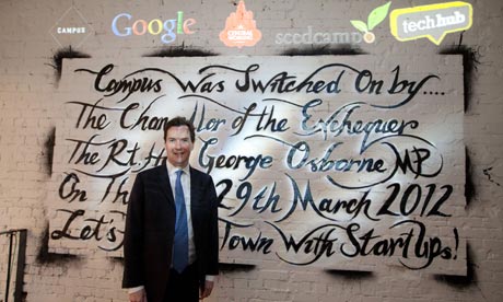 George Osborne opens Google Campus