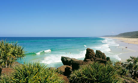 Double Island Point on Australia's Sunshine Coast