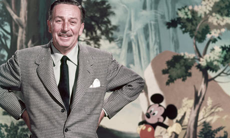 Portrait Of Walt Disney