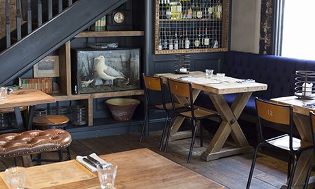 The Tavern's pubby interior