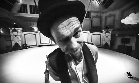 Performance artist Doug Francis