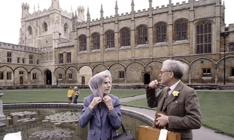 Hugh Trevor-Roper and wife Xandra