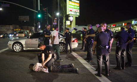 LAPD make an arrest