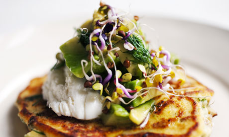 Nigel Slater's herb ricotta cake