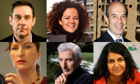 Paul Mason, Alice Taylor, Ian Goldin, Anab Jain, Martin Rees and Bridget McKenzie.