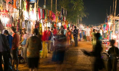 INDIA, Goa, Baga: Saturday Evening Market (NR)