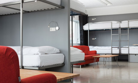 Stylish hotel-hostel in Reykjavik, Iceland