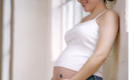 pregnant woman