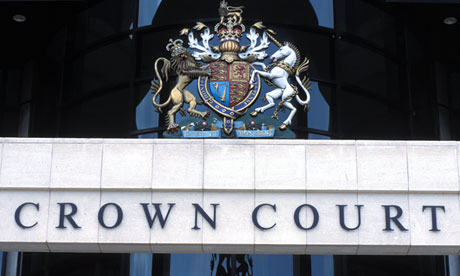 Crown court sign