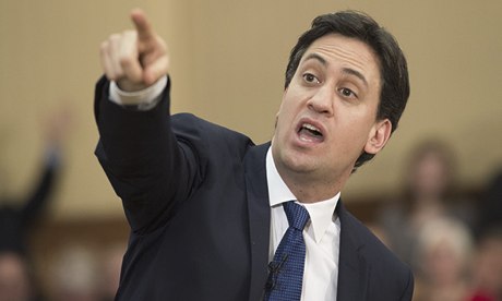 Ed Miliband at the University of London, Britain - 17 Jan 2014