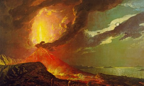 Vesuvius, Joseph Wright, art