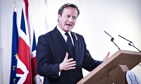 David Camereon EU Summit, Brussels, Belgium - 24 Oct 2014