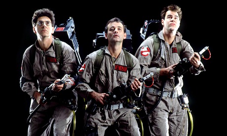 They ain't afraid of no ghosts: the titular Ghostbusters of the 1984 film.