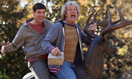 'Turgid': Jim Carrey and Jeff Daniels in Dumb and Dumber To.