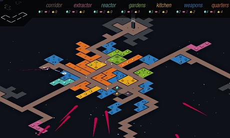 Rymdkapsel, space station building game