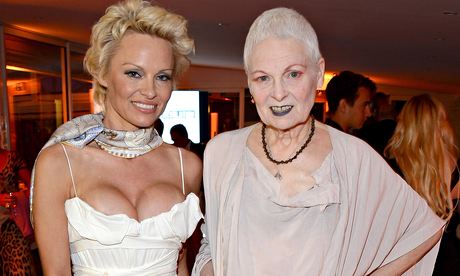 Pamela Anderson and Vivienne Westwood