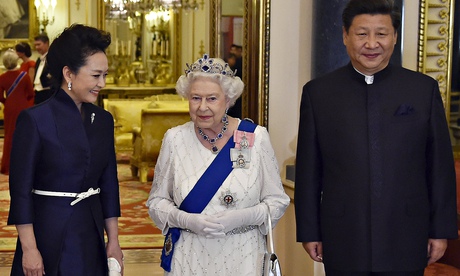 Queen, Xi Jinping