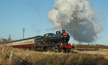 Steam train, The Railways