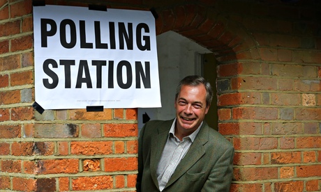 'Room to wriggle': Nigel Farage in South Thanet. 