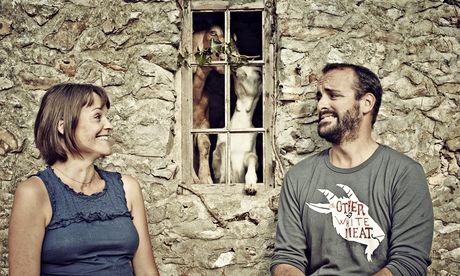 Sushila Moles and James Whetlor of kid goat supplier Cabrito Goat.