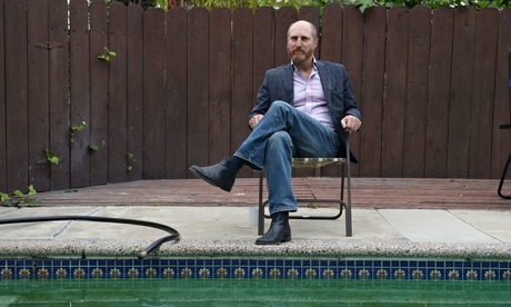Jonathan Ames at his Los Angeles home this month.