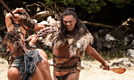 'Man-eating monster': Lawrence Makoare in The Dead Lands.