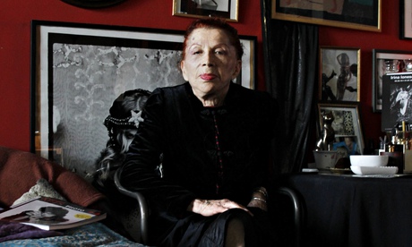 Irina Ionesco in her Paris apartment, 2010;